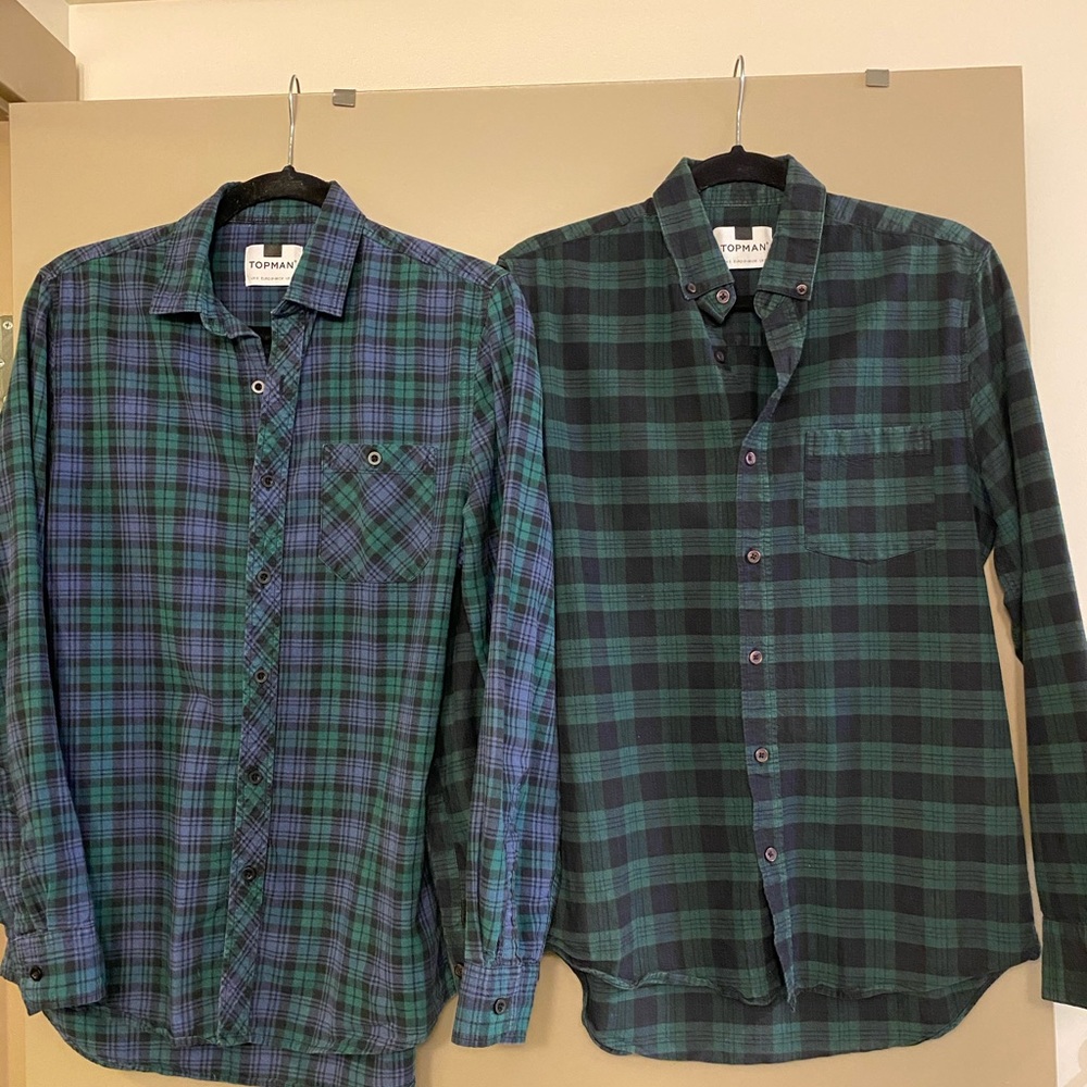 2 Topman Shirts